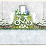 生花祭壇【自転車】