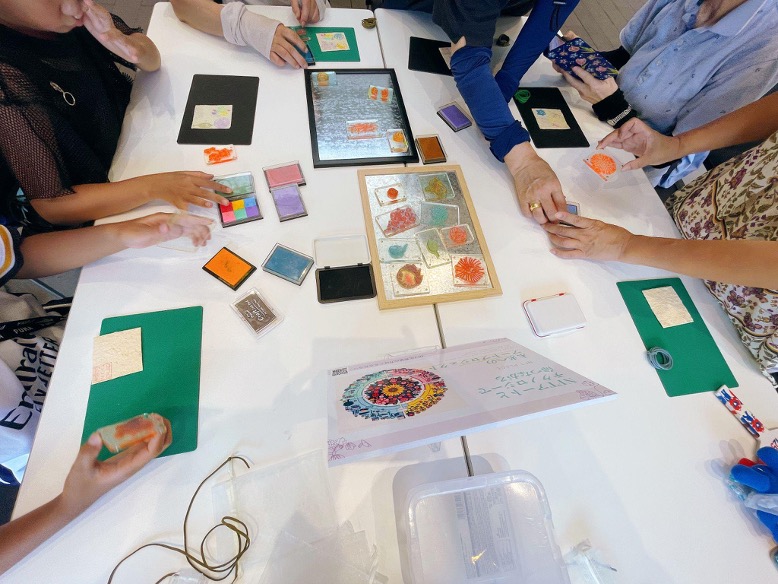 EXPO 2025 大阪・関西万博 アートサシェワークショップ①