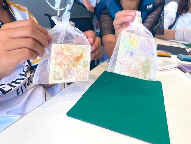 EXPO 2025 大阪・関西万博 アートサシェワークショップ②