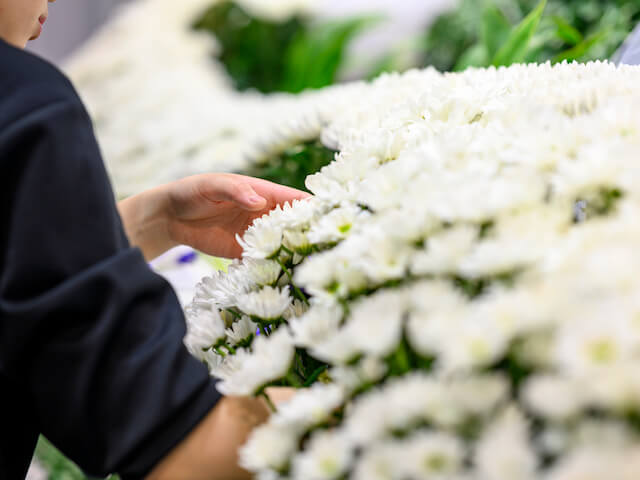 スタッフの作業風景